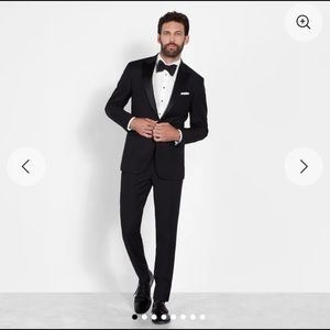 The Black Tux Peak Lapel Tuxedo